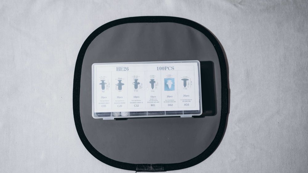 Набір Primo HE26 універсальних автомобільних кліпс, 100 штук