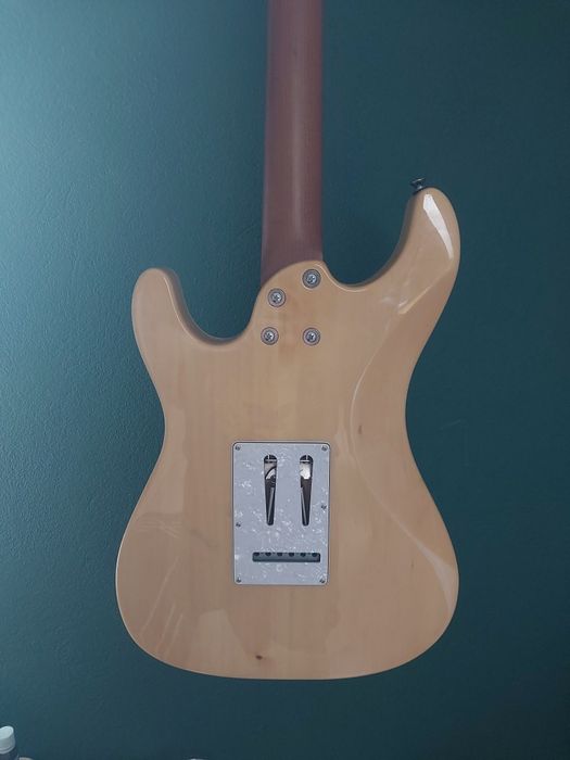 Gitara Aria pro2 + wzmacniacz + efekt