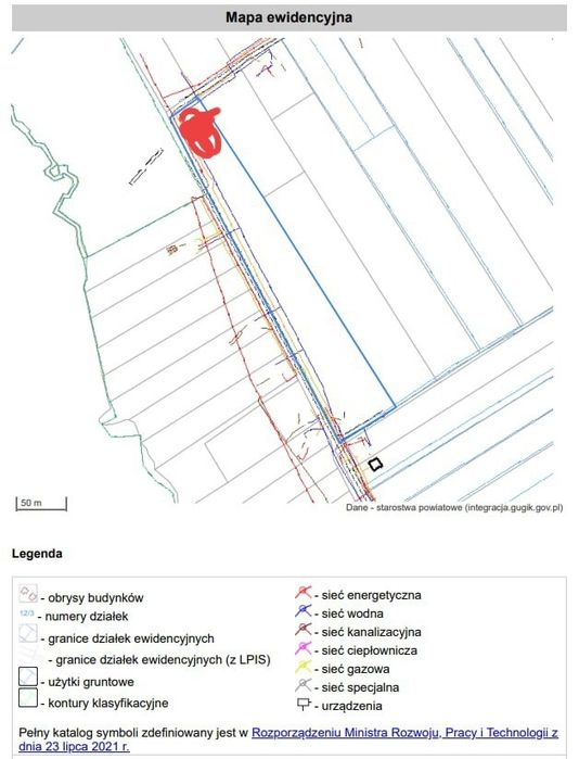 Działka budowlana uzbrojona - Widok 2