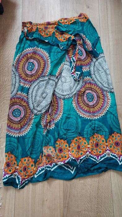 Kolorowa spódnica indyjska