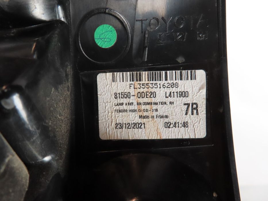 Farolim Do Painel Toyota Yaris Cross Ref: 815500De20