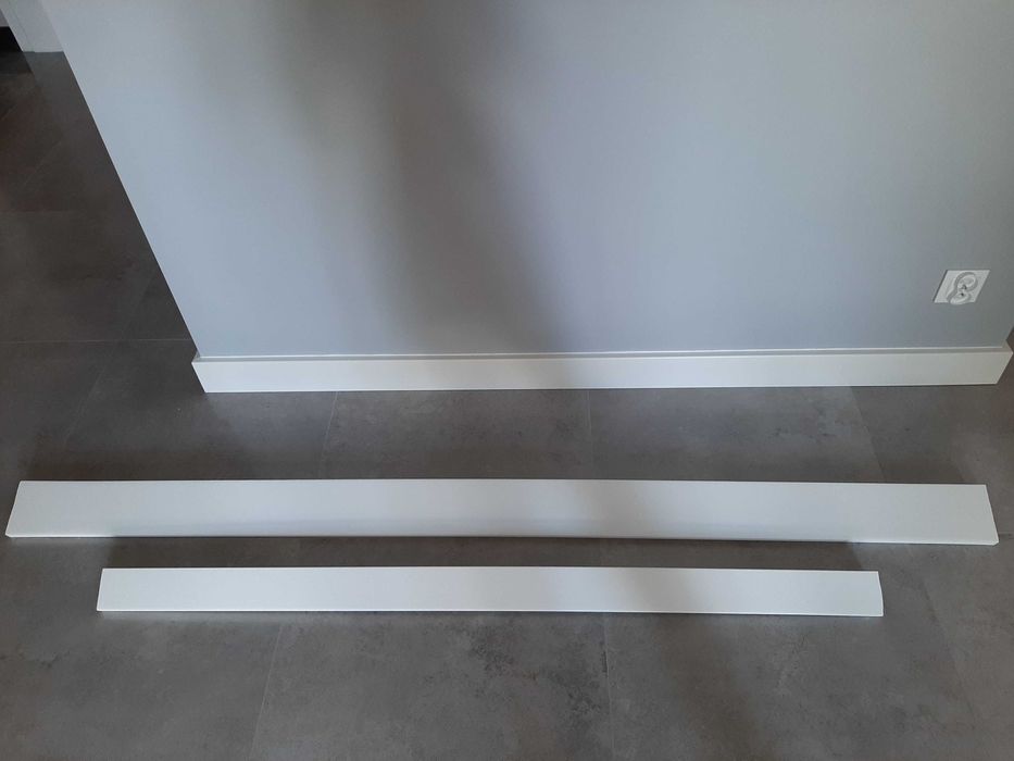 NOWE  listwy przypodłogowe białe MDF  wilgocioodporne