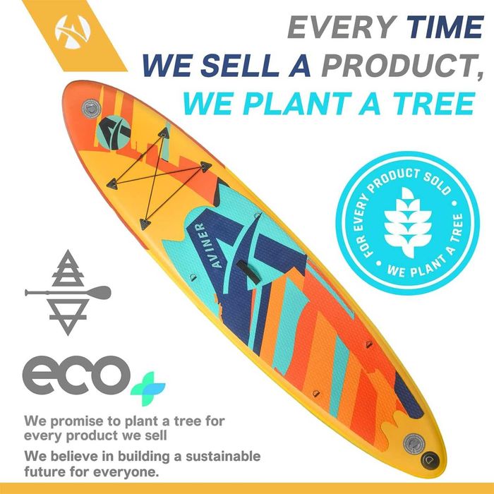 Сап надувна дошка Aviner макс 150 кг/305 x 71 x 15 см