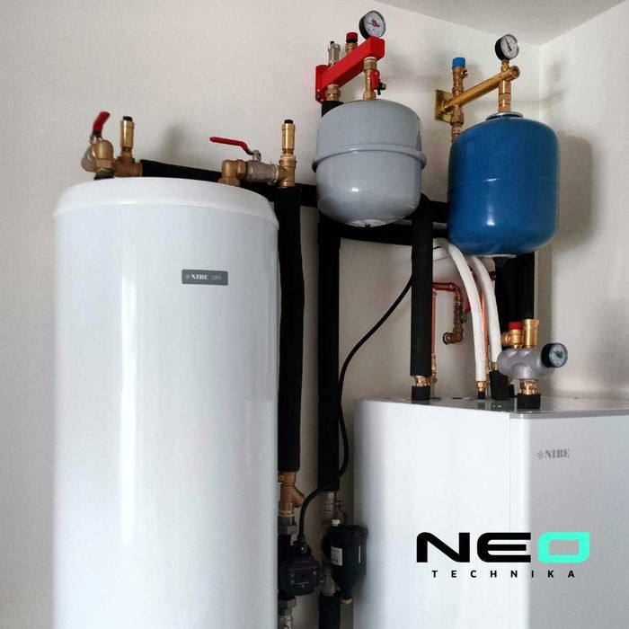 Montaż pompy ciepła Olsztyn | pompa powietrzna gruntowa NIBE |