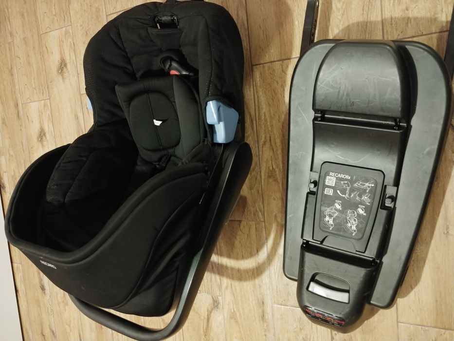 Fotelik 0-13 Recaro isofix z bazą