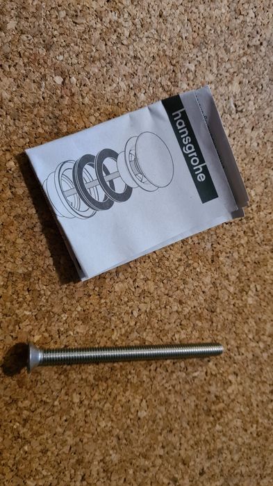 Korek do umywalki PushOpen G klik klak Hansgrohe NOWY