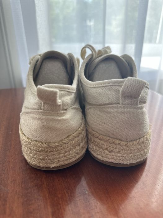 Кеди мокасини Reserved з плетеною підошвою, літні