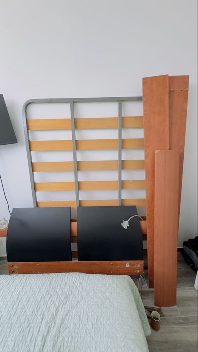 Cama de casal madeira