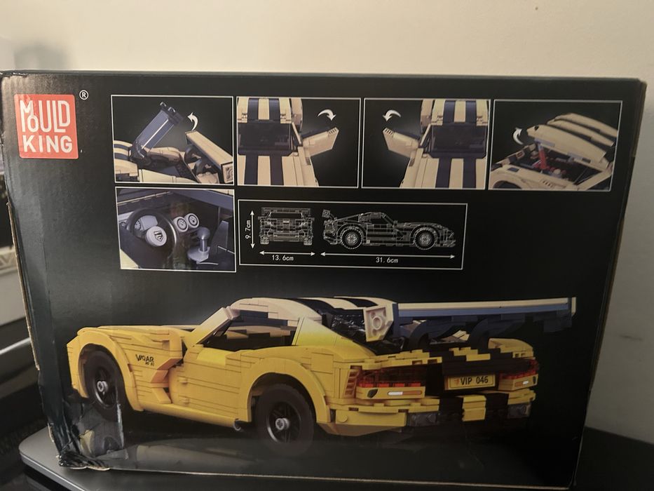 Klocki Mould King 10046 Dodge Viper – NOWY, 1236 elementów