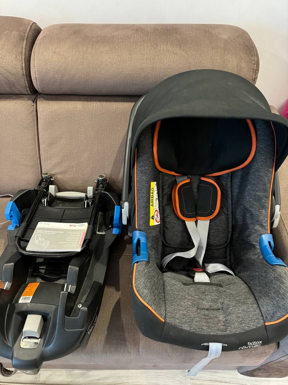 Britax baby cheap safe belted base