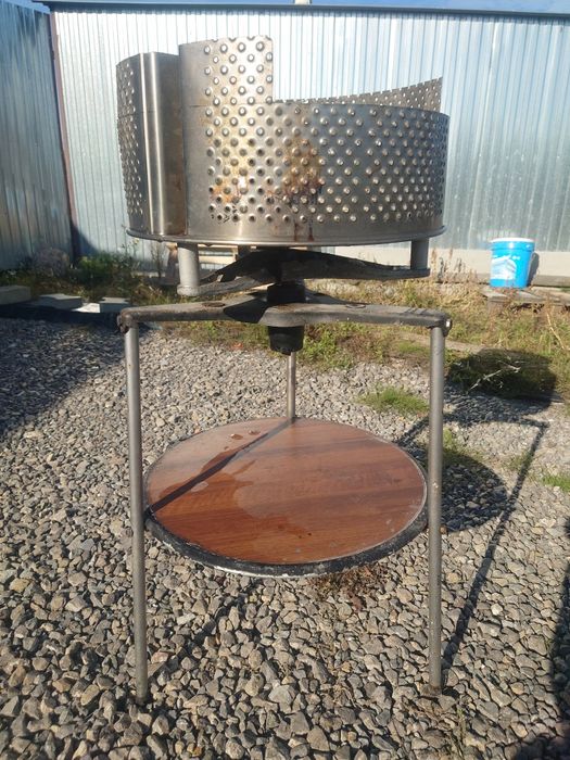 Grill z bębna pralki