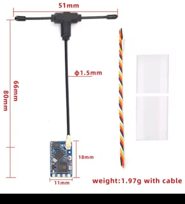 Приймач BAYCK ELRS 2.4GHz nano