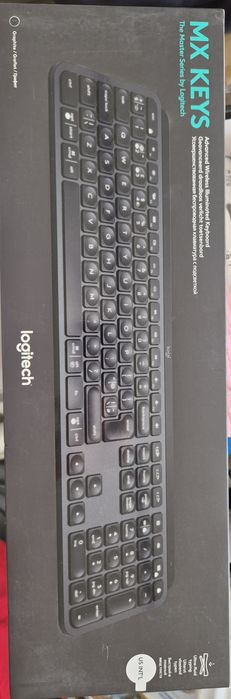 Klawiatura Logitech MX Keys S grafitowy (920011587)