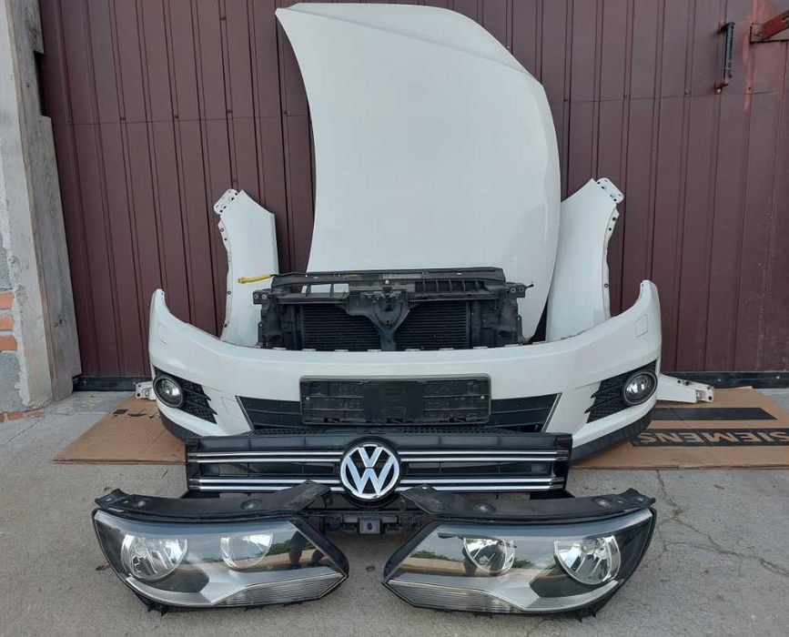 Панель передняя VW Tiguan бампер Тигуан та інші шрот разборка б/у