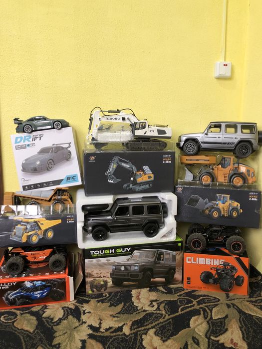 машинки на радиоуправлении