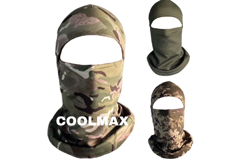 Балаклава coolmax мультикам піксель multicam підшоломник подшлемник