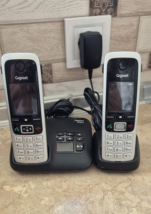 Радіотелефон Gigaset C430A Duo (комплект із двох трубок) б/у