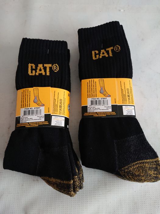 Skarpety CAT czarne caterpillar 39-42 2-pak