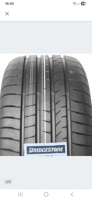 Opony letnie 4x Bridgestone 225 55 19