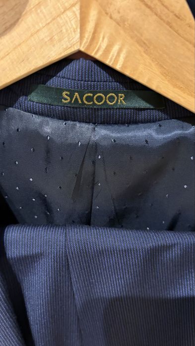 Fato de homem completo: blazer e calça azul marinho