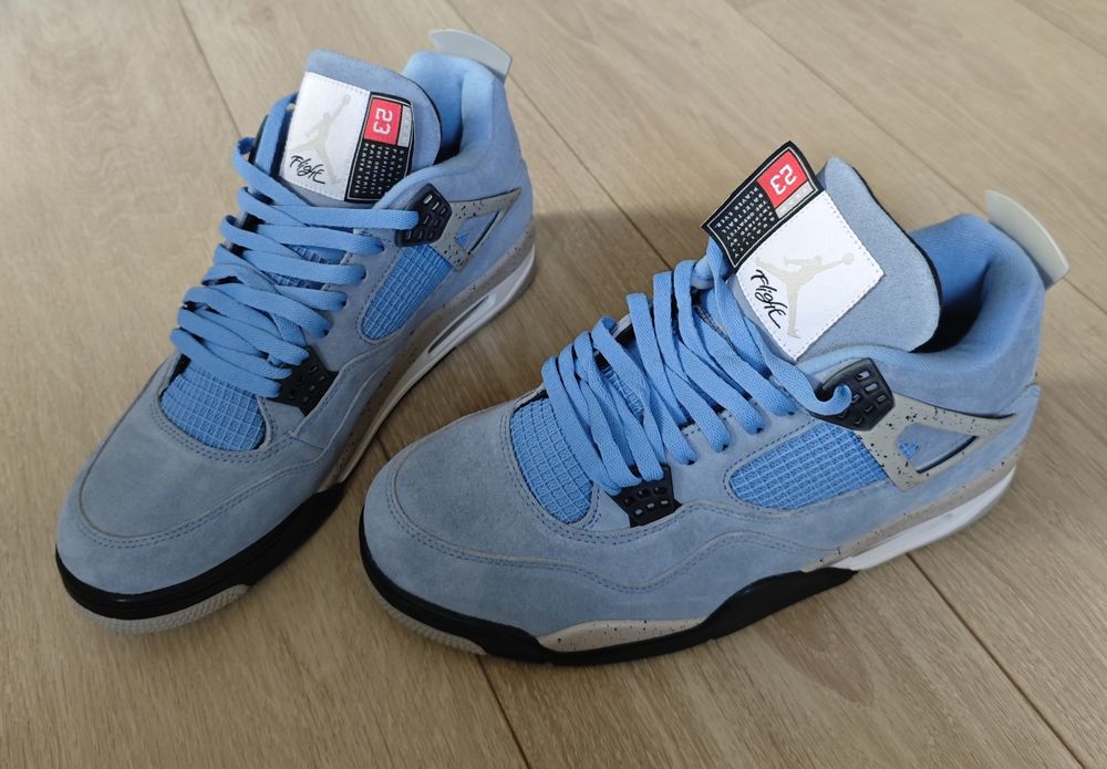 Jordan 4 Retro University Blue "NOWE" 46