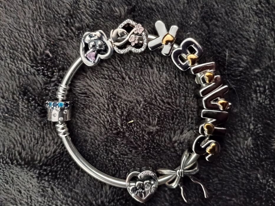 Kokardka charms 925