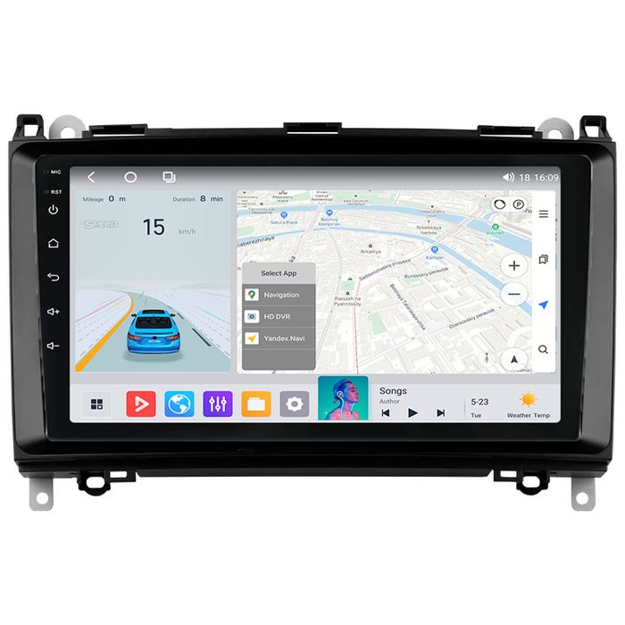 штатна магнітола mekede mn 4/64gb mercedes vito viano 639
