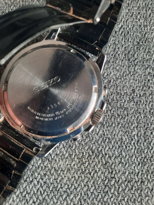 Seiko masculino Chronograph