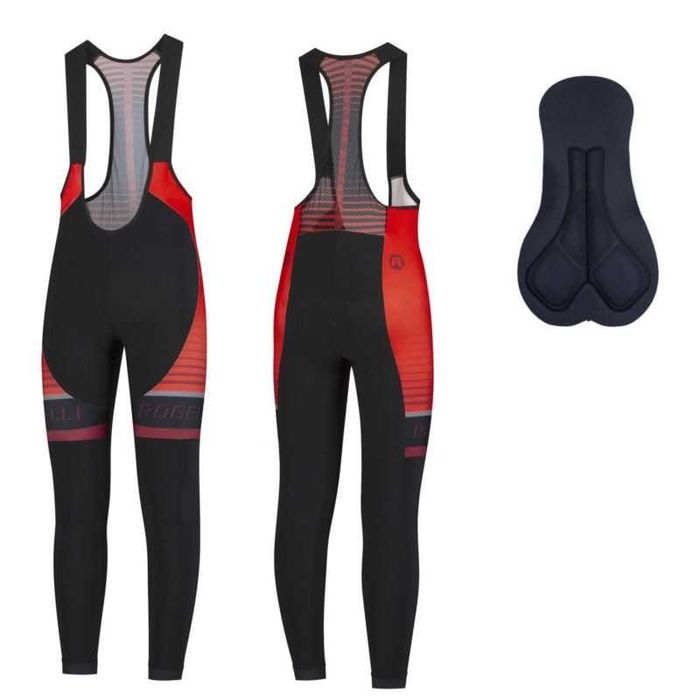 Rajtuzy rowerowe ROGELLI HERO M czarno-czerwone