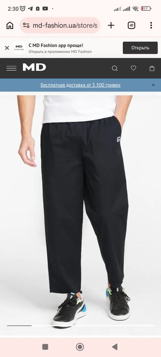 Спортивные штаны Puma