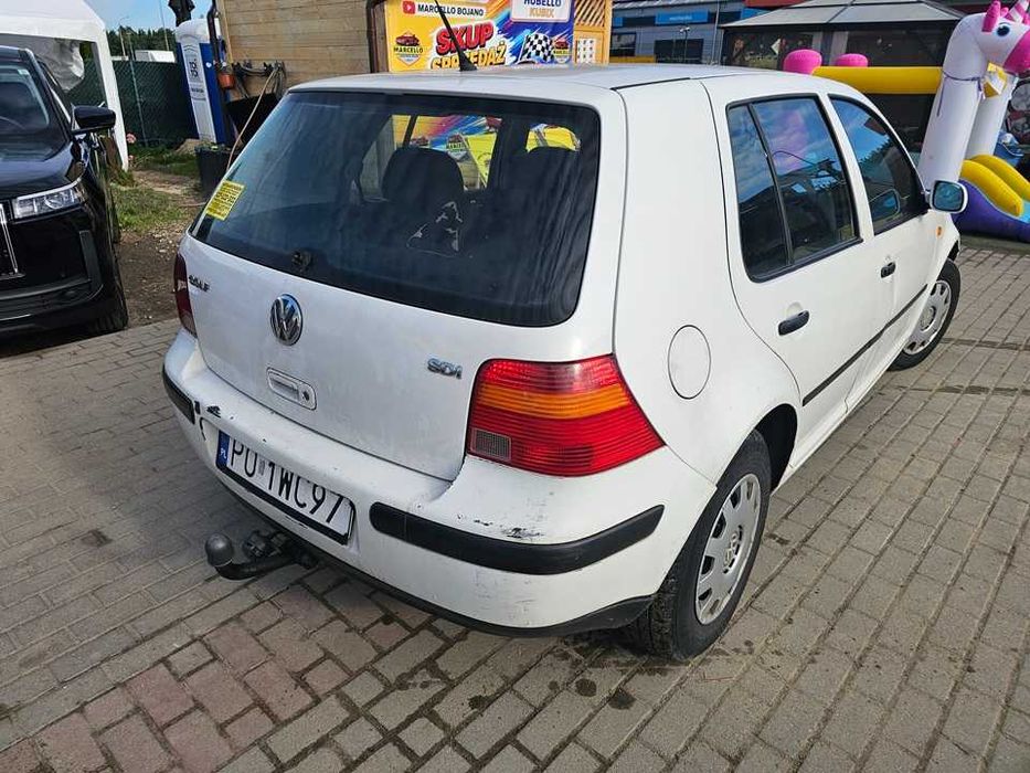 Volkswagen Golf IV 1998r/1.9 SDI  diesel/68KM/hak/PT do 2027/klima