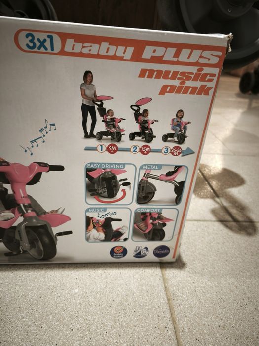 Triciclo Feber 3 em 1