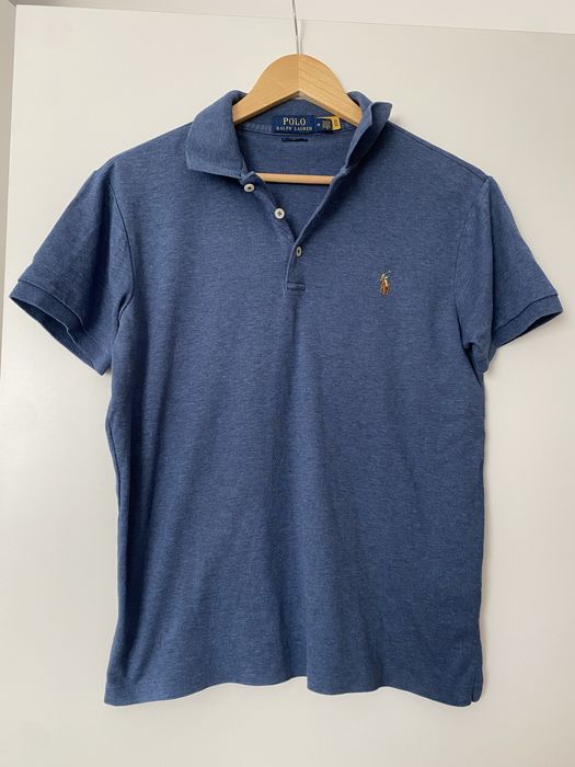 Koszulka Polo męska niebieska Ralph Lauren M Slim fit