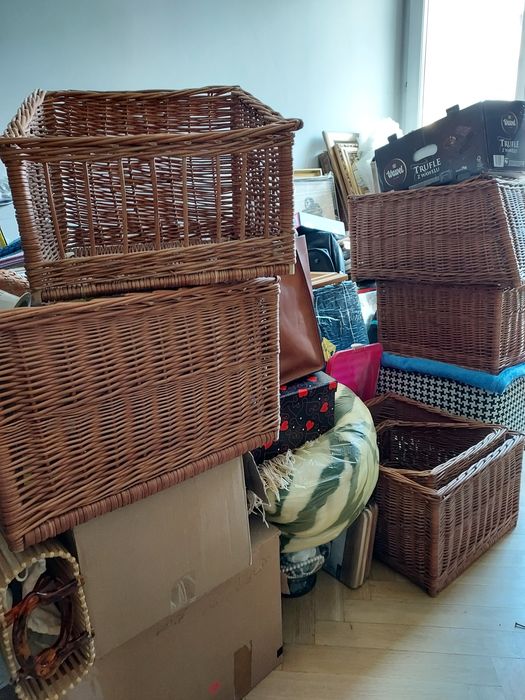 Kosze wiklinowe do przechowywania i do czego tylko sobie człowiek chce