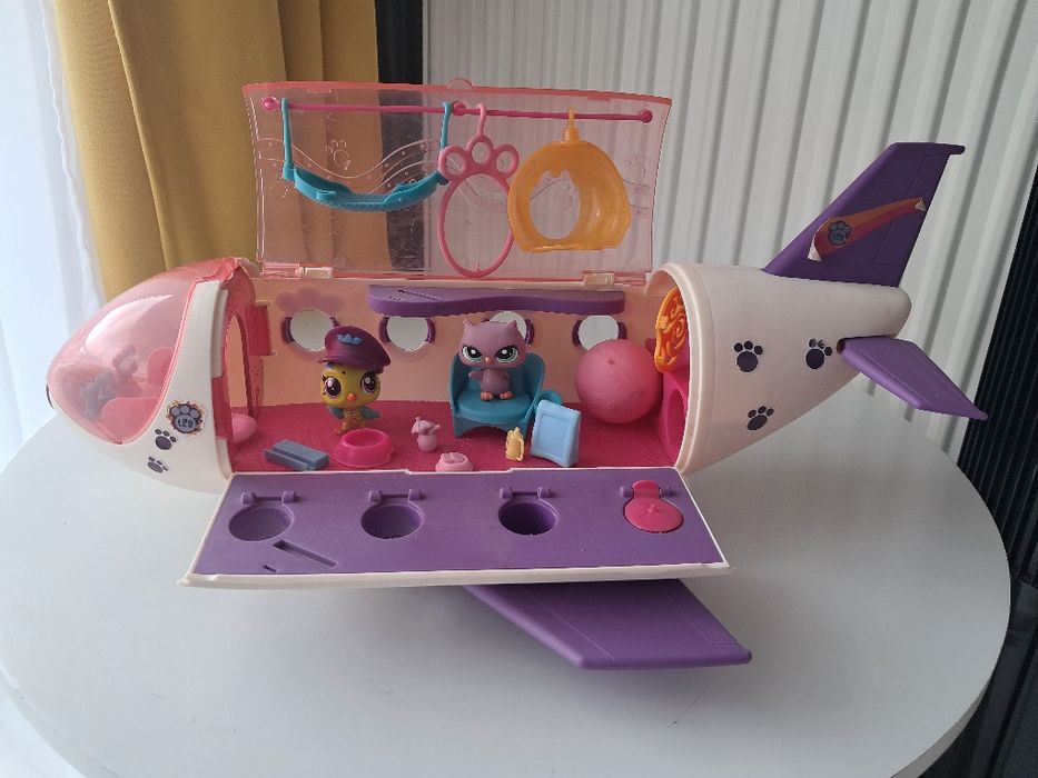 Samolot Littlest Pet Shop lps zestaw