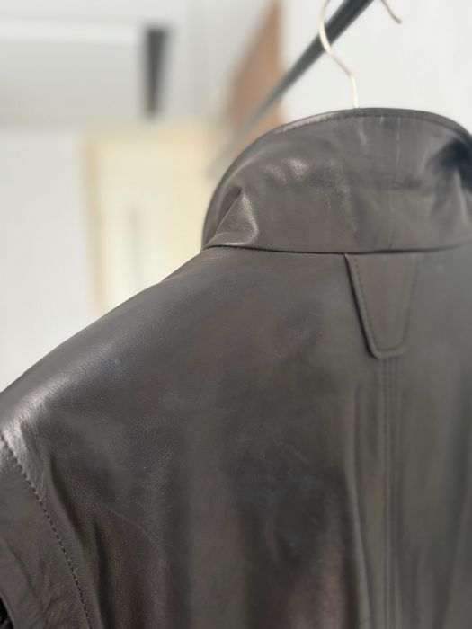 Куртка НОВА шкіряна чоловіча чорна на XL/2XL