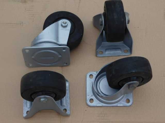 kółka koła obrotowe kola stałe