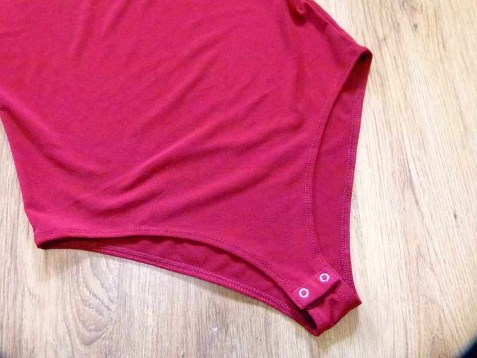 Forever 21 body na szelkach bordowe rozm 36 S