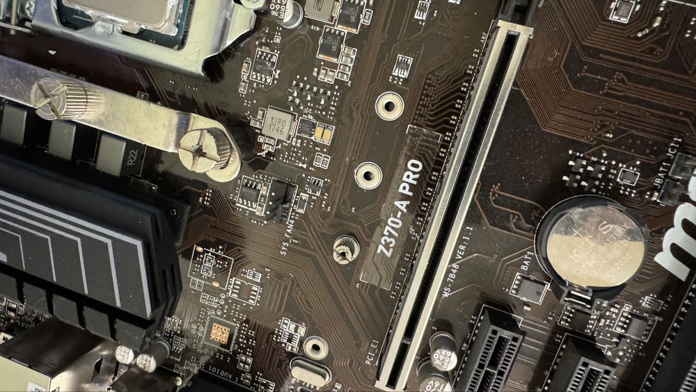 Intel Core i5-8600K + MSI Z370-A Pro + охолодження Ardwolf