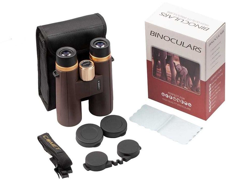 Lornetka 10x42 las ornitologiczna obserwacja ptaków przyrodnicza 086A