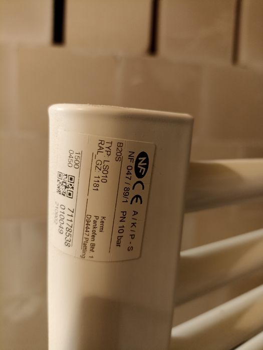 Grzejnik łazienkowy