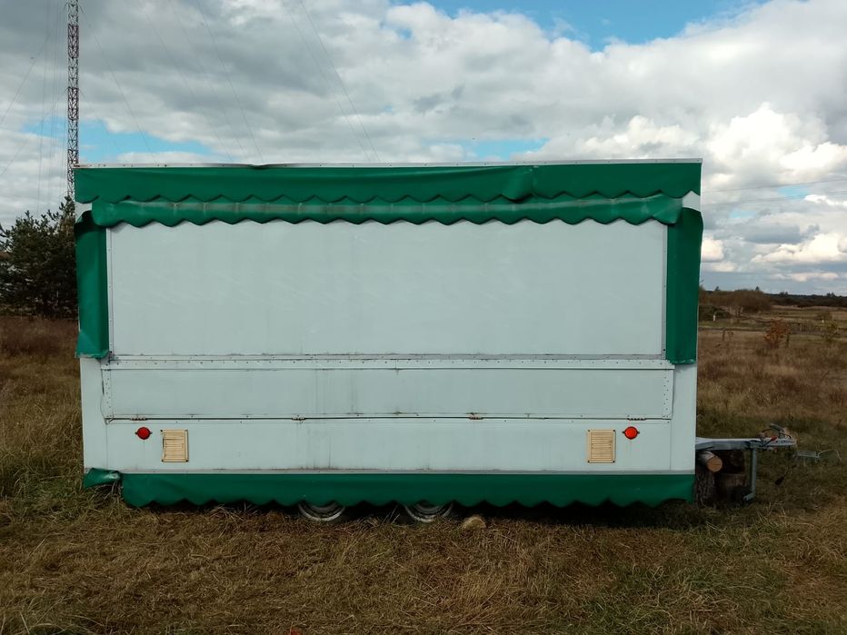 Причеп торговий двох осний 4×2.3м