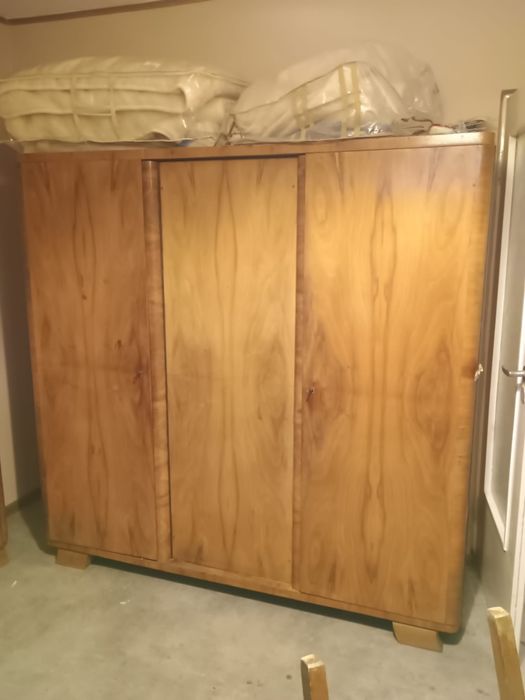 Sypialnia drewniana z lat 50-tych komplet, antyk