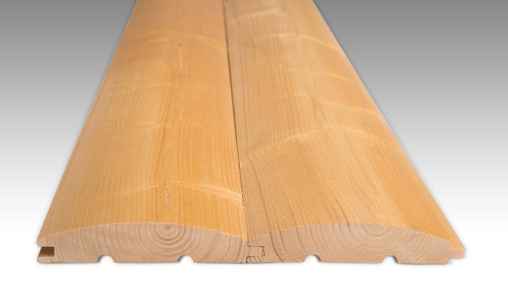 Deska elewacyjna Drewniania PÓŁBAL 28mm Świer Skandynawski Malowanie