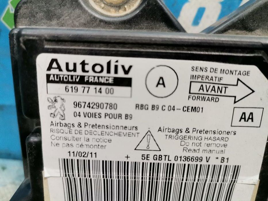 Centralina De Airbag Citroen Berlingo