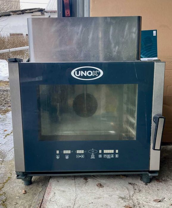 Piec konwekcyjno-parowy, gazowy Unox, 5 GN,