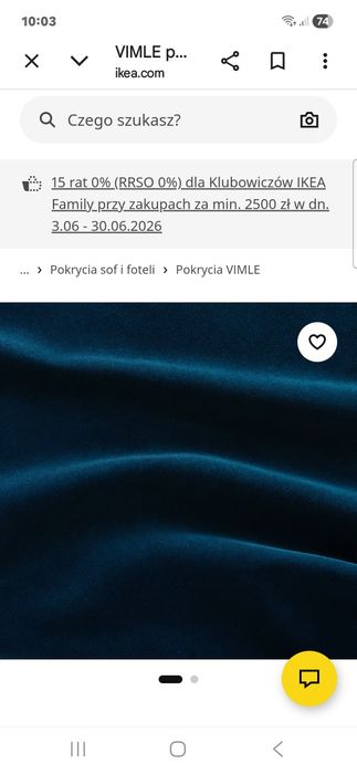 Pokrowiec nowy Vimle