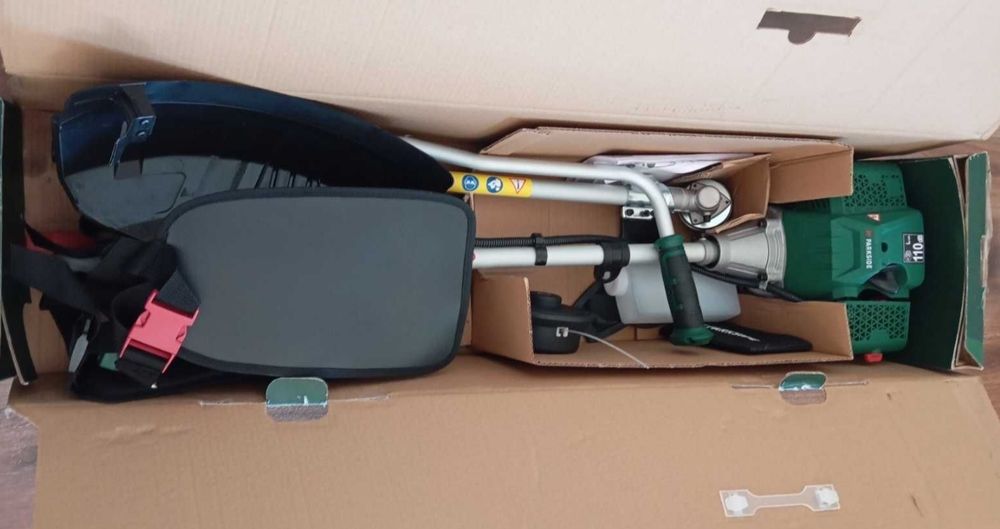 НОВ оригінал бензокоса GERMAN Parkside PBS 2/тример бензиновий/косилка