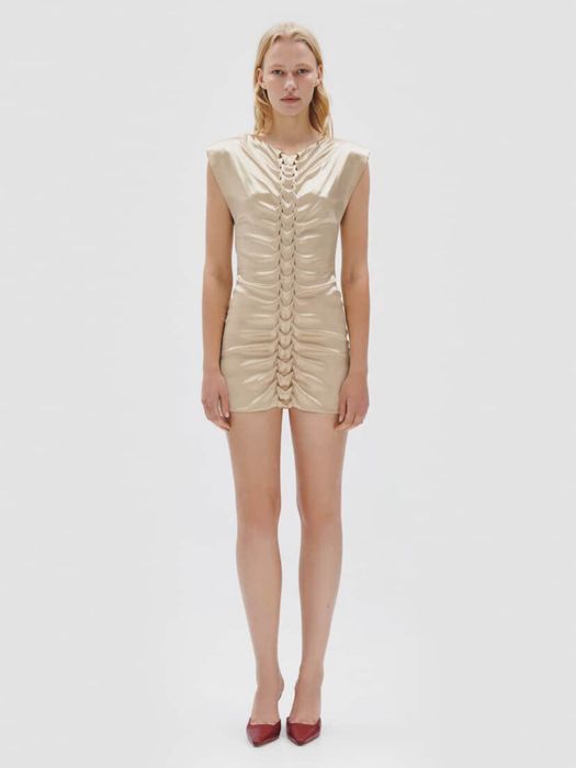 Сукня нова bevza braid mini dress pea green міні зелена