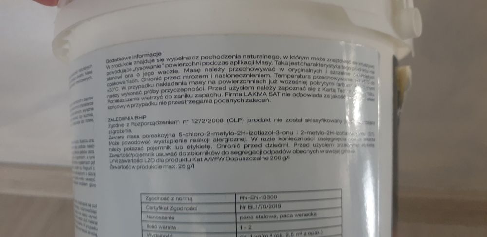 Masa o efekcie płatków złota
